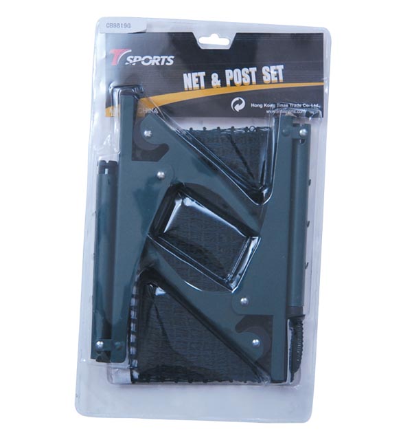 CLAMED STYLE POST & COTTOM NET SET