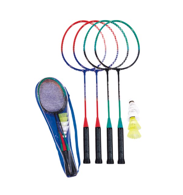 INCL.4PCS METAL RACKET