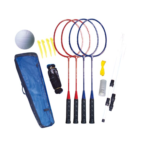 INCL.4PCS METAL RACKET