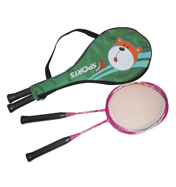 ALUMINUM METAL ALLOY FRAME AND STEEL SHAFT RACKET