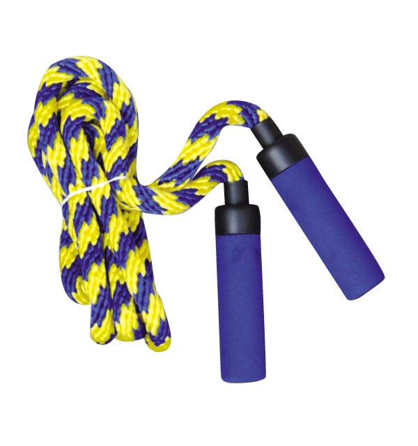 SKIPPING ROPE WITH FOAM HANDLE