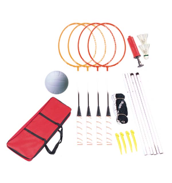 INCL.4PCS METAL RACKET