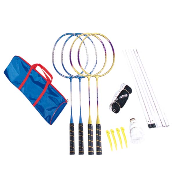 INCL.4PCS METAL RACKET