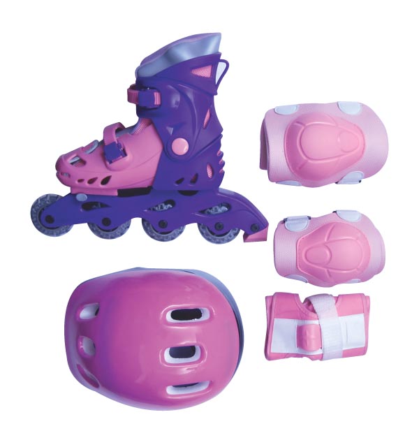 JUNIOR INLINE SKATE FULL SET