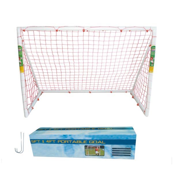PLASTIC PORTABLE SOCCERBALL GOAL