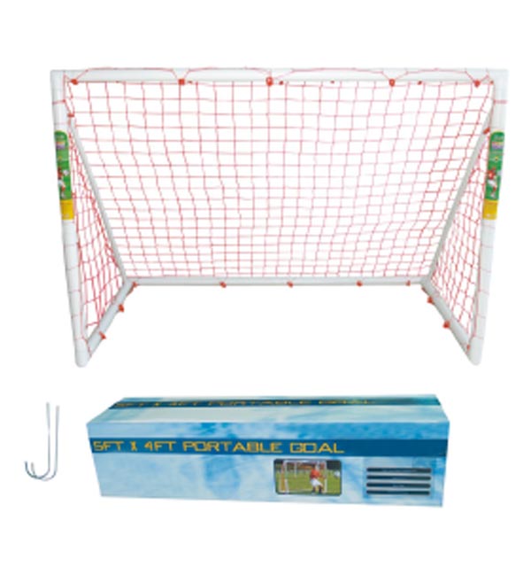 PLASTIC PORTABLE SOCCERBALL GOAL